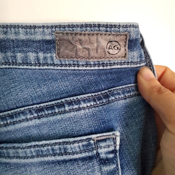 AG Adriano Goldschmied distressed skinny jeans, size 28R - Picture 7 of 9